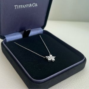 Tiffany & Co. Victoria mixed cluster pendant necklace